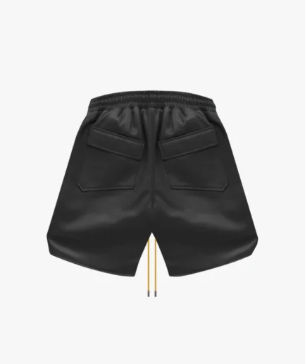 RH LOGO SHORTS – LEATHER