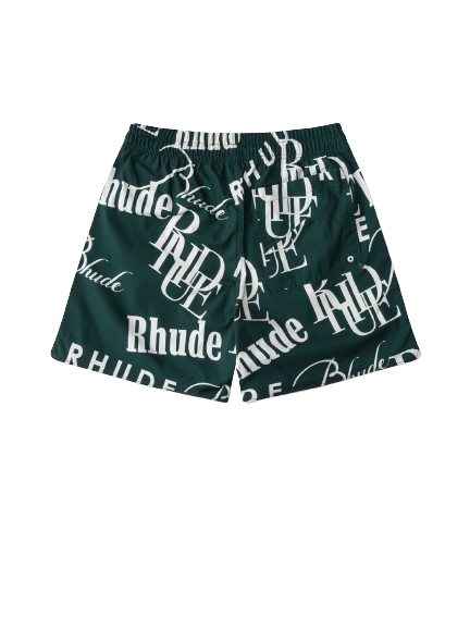 Rhude Mash-Up Logo Swim Short