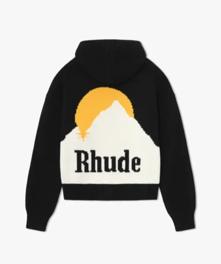 MOONLIGHT KNIT ZIP UP HOODIE