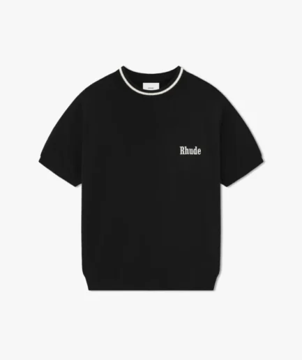 RHUDE LOGO KNIT TEE