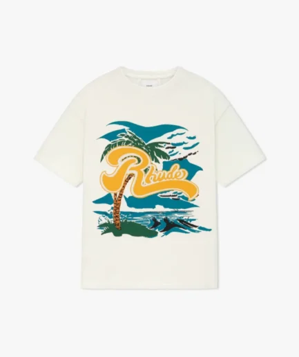 RHUDE REGATTA PALM TEE