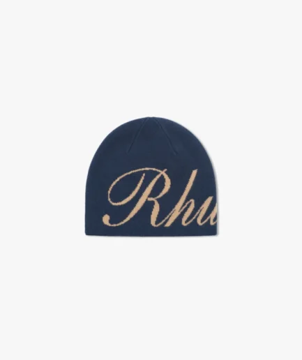 RHUDE SCRIPT KNIT BEANIE