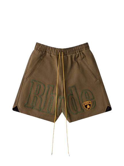 Rhude Emdroldered Logo Short