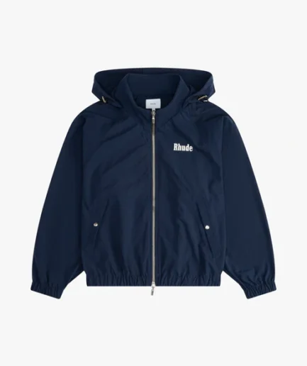Rhude Palm Track Jacket Navy
