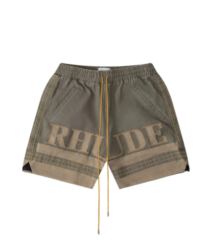 Rhude Straight-Leg Log Short